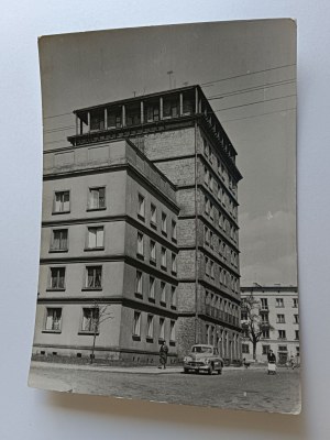 POSTCARD PRL CZĘSTOCHOWA SZYMANOWSKIEGO STREET