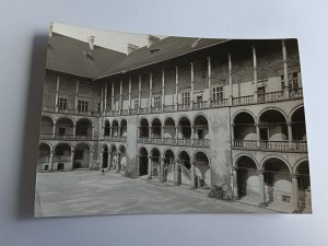 POSTCARD PRL KRAKOW WAWEL COURTYARD