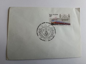 KOPERTA ZNACZEK POCIĄG