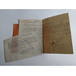 KOPERTA I PISMO, ADWOKAT, ANTONI DROBA, MIELEC, 1948 R, KOPERTA ROZKLEJONA
