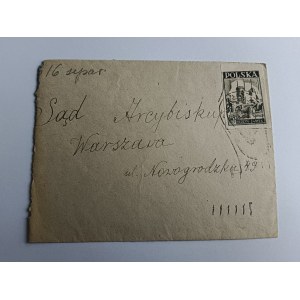 OBÁLKA VARŠAVSKÝ ARCIBISKUPSKÝ DVŮR, RAZÍTKO