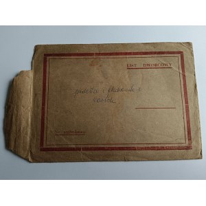 BUSTA STAZIONE LETTERA NUMERO AMBULANZA
