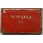 November Uprising, Souvenir-box for coins of 1831, maroon with gilding