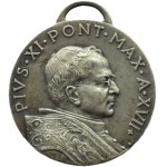II RP, Andrew Bobola - medal Nationwide Pilgrimage for Canonization in 1938