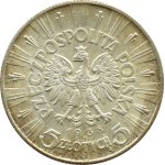 II RP, Jozef Pilsudski, 5 zlotys 1938, Warsaw MENNICA