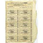 ZAWIERCIE, Society of Cotton Spinning, Weaving and Blechery Plants, Issue IV, 6000 marks 1923