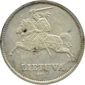 Litwa, ks. Witold, 10 litów 1936, Kowno