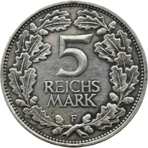 Republika Weimarska, Rheinlande, 5 marek 1925 F, Stuttgart