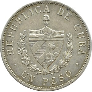 Cuba, Republic, 1 peso 1933, Philadelphia (23)