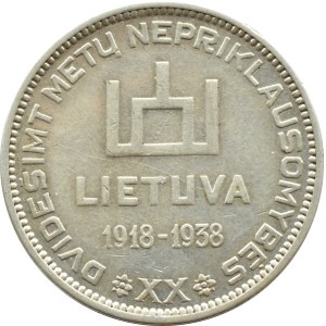 Lithuania, President Smetona, 10 litas 1938, Kaunas (42)