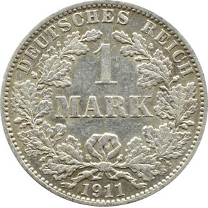 Germany, Empire, 1 mark 1911 A, Berlin (57)
