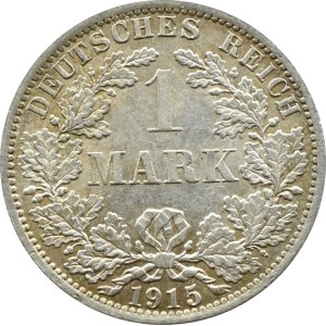 Germany, Empire, 1 mark 1915 A, Berlin (62)