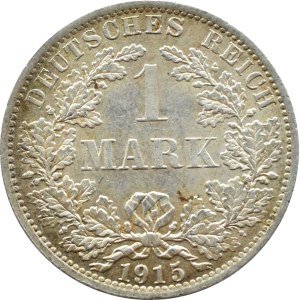 Germany, Empire, 1 mark 1915 A, Berlin (67)