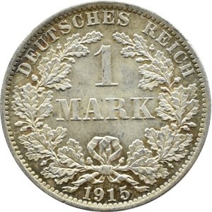 Germany, Empire, 1 mark 1915 A, Berlin (69)