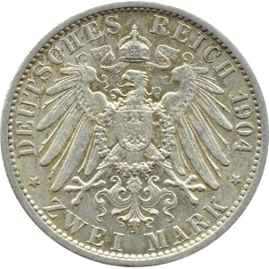 Germany, Prussia, Wilhelm II, 2 marks 1904 A, Berlin (73)
