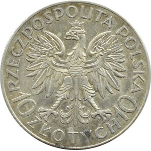 II RP, Romuald Traugutt, 10 zl 1933, Varsovie