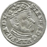 Stefan Batory, trojak 1585 G-H, Olkusz, RZADKI