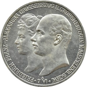 Germania, Meclemburgo-Schwerin, 5 marchi 1904 A, nozze d'oro, Berlino