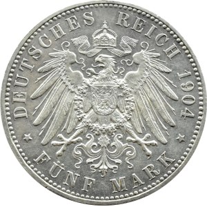 Germania, Meclemburgo-Schwerin, 5 marchi 1904 A, nozze d'oro, Berlino