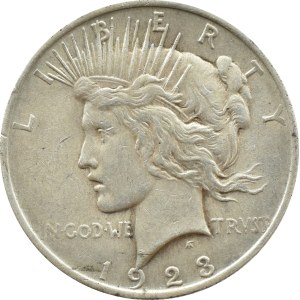 Spojené štáty americké, Peace, $1 1923, Philadelphia (112)