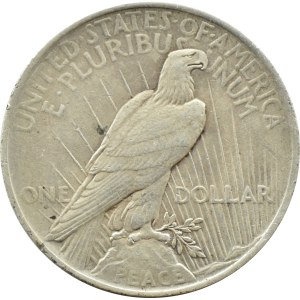 Spojené štáty americké, Peace, $1 1923, Philadelphia (112)