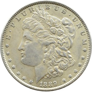 USA, Morgana, $1 1889, Filadelfia (125)