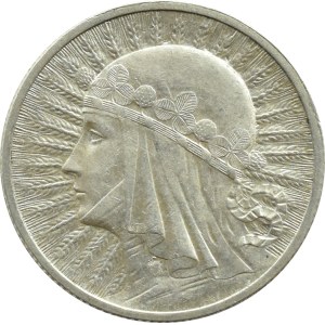 II RP, Tête de femme 2 or 1932, Varsovie (151)