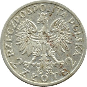 II RP, Tête de femme 2 or 1932, Varsovie (151)