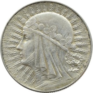 II RP, Head of a Woman, 5 zlotys 1934, Warsaw (167)