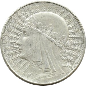 II RP, Tête de femme, 10 or 1932, Bruxelles (175)