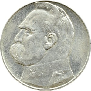 II RP, Józef Piłsudski, 10 zlotých 1936, Varšava (202)