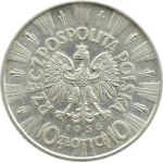 II RP, Józef Piłsudski, 10 zlotých 1936, Varšava (202)