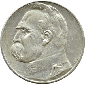 II RP, Józef Piłsudski, 5 zlotych 1934 STRZELECKI, Warsaw (210)