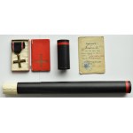 II RP, Cross to Fighters for Independence in original box and with diploma