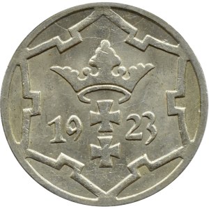 Freie Stadt Danzig, 5 fenig 1923, Berlin, BEAUTÉ !
