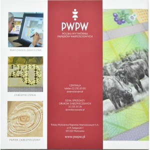 PWPW, Polish Bison 2019, set POTENTIAL BIRDS with 9 banknotes, UNC