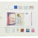 PWPW, test bill 90 - Ignacy Jan Paderewski in issue folder, UNC