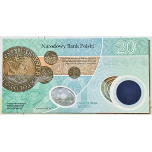 III RP, Mikołaj Kopernik, 20 złotych 2022, Warszawa, UNC W ALBUMIE OKOLICZNOSCIOWYM