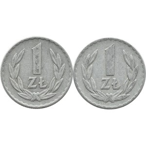 People's Republic of Poland, Lot 1 zloty 1957, Warsaw THE WORLD'S BEST ANNIVERSARY