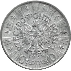 II RP, J. Piłsudski, 10 zl 1939, FAUX DE L'ERE