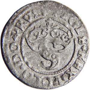 Zygmunt I Stary, szeląg ziem pruskich 1529 PRVS, Toruń BARDZO ŁADNY