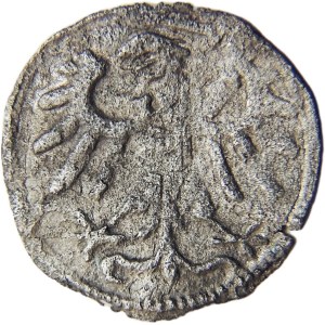 Sigismund I the Old, city denarius, Gdansk, letters M-S