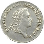 Stanislaw A. Poniatowski, two-zloty (8 silver pennies) 1768 FS, Warsaw