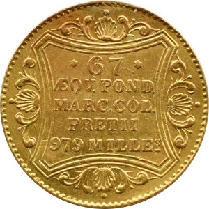 Germany, Free City of Hamburg, ducat 1861, Hamburg