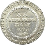 Germany, Anhalt-Bernburg, Christian, guilder 1809 A, Berlin