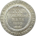 Germany, Anhalt-Bernburg, Christian, guilder 1809 A, Berlin