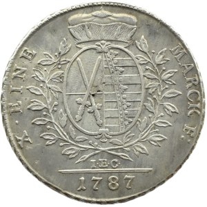 Nemecko, Sasko, Fridrich August III, 1787 IEC thaler, Drážďany