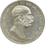 Austria-Hungary, Franz Joseph I, crown 1908, Vienna, UNC