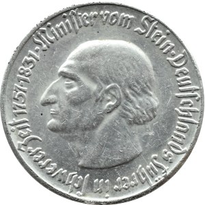 Weimar Republic, Westphalia, 5 marks 1921