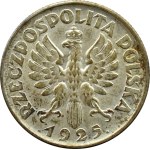 II RP, Spikes, 1 zloty 1925, London